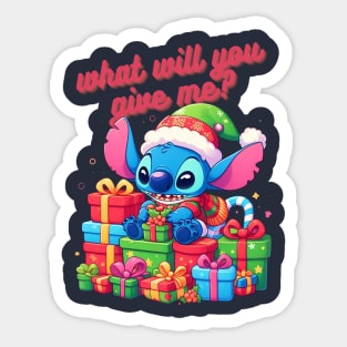 Happy New Year Stitch Sticker